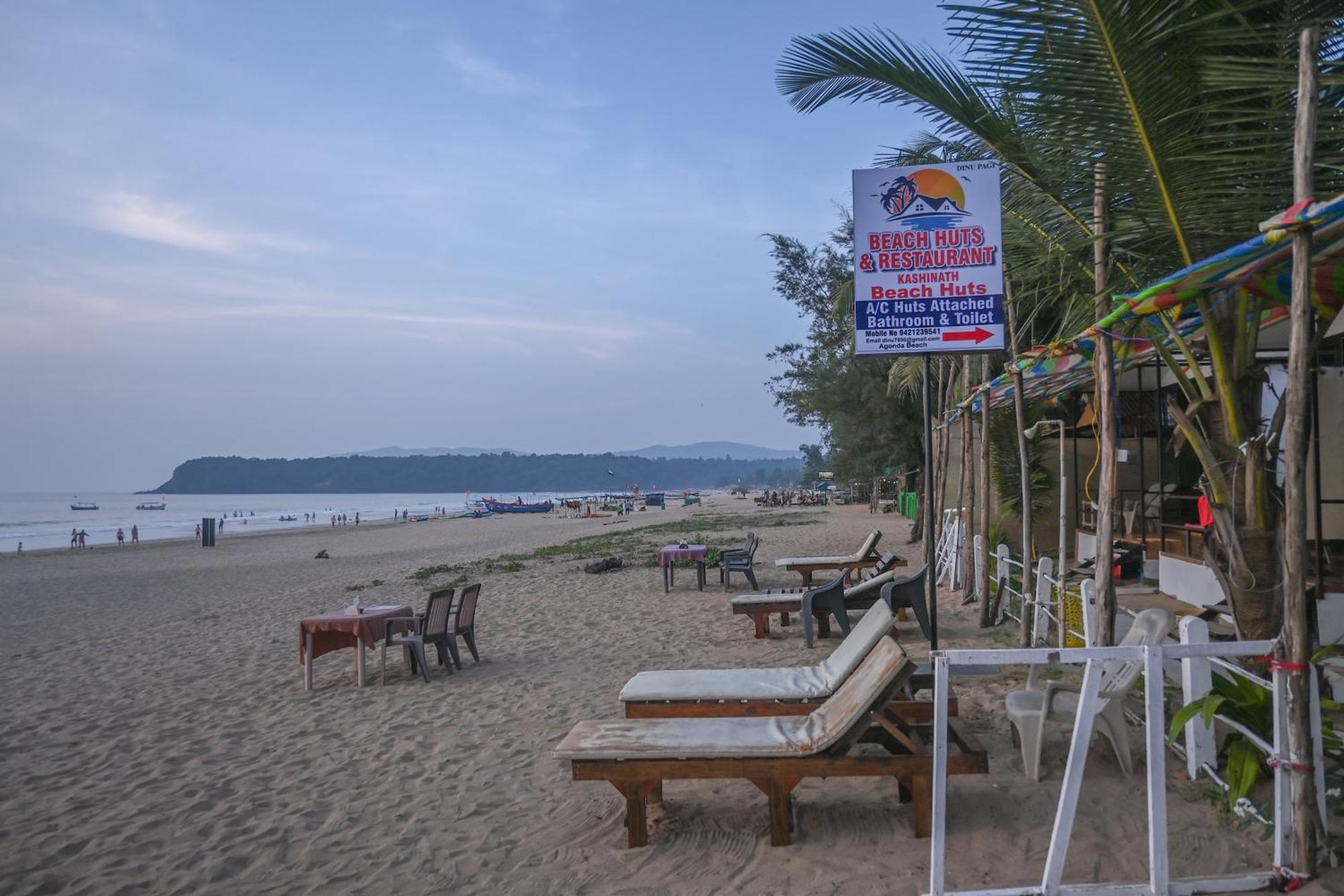 Kashinath Beach Huts 阿贡达 外观 照片